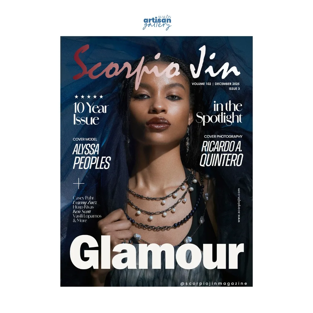 ปก Glamour ของนิตยสาร Scorpio Jin Volume 102 ที่แกลเลอรีนำมาแชร์