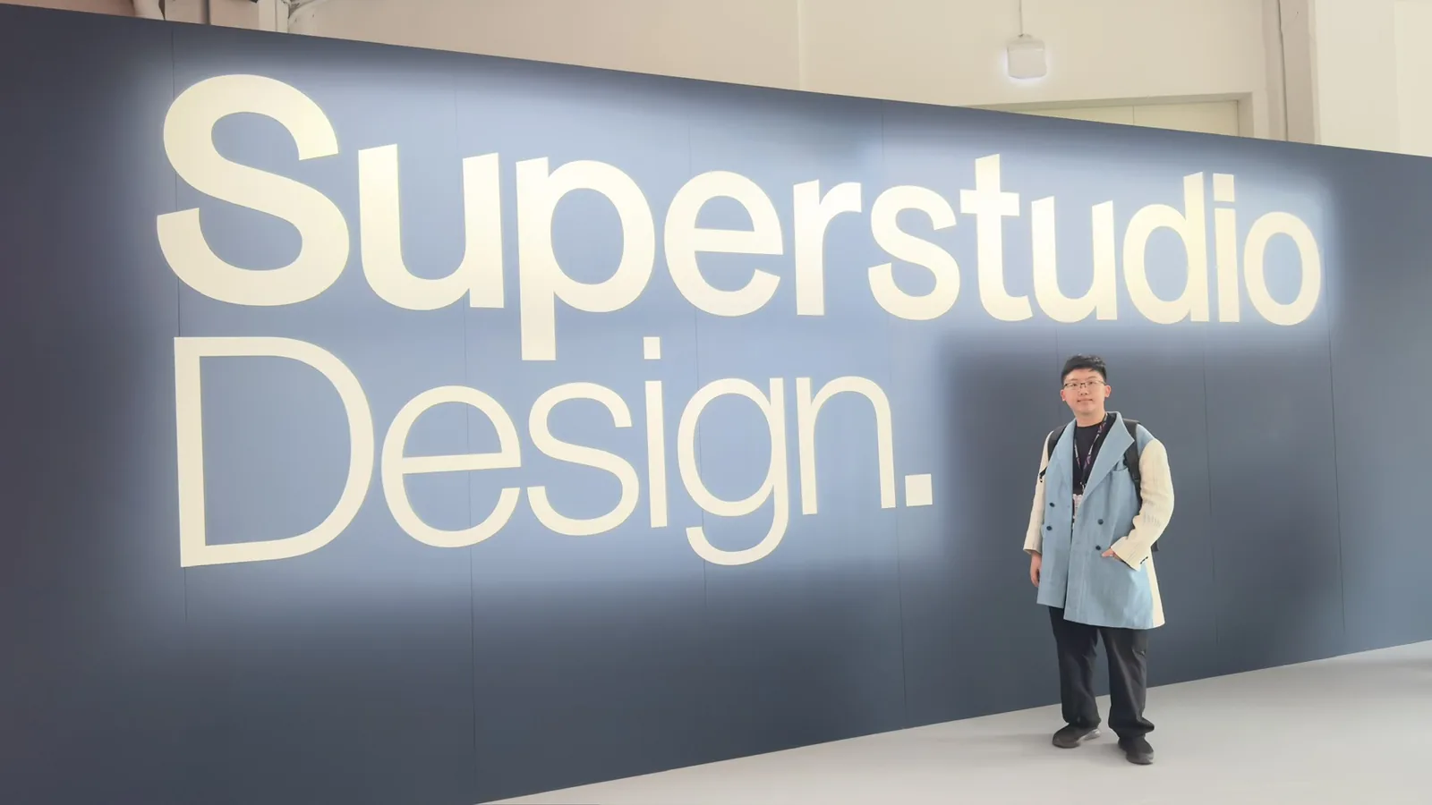 ที่ป้าย Superstudio Design ในมิลาน
