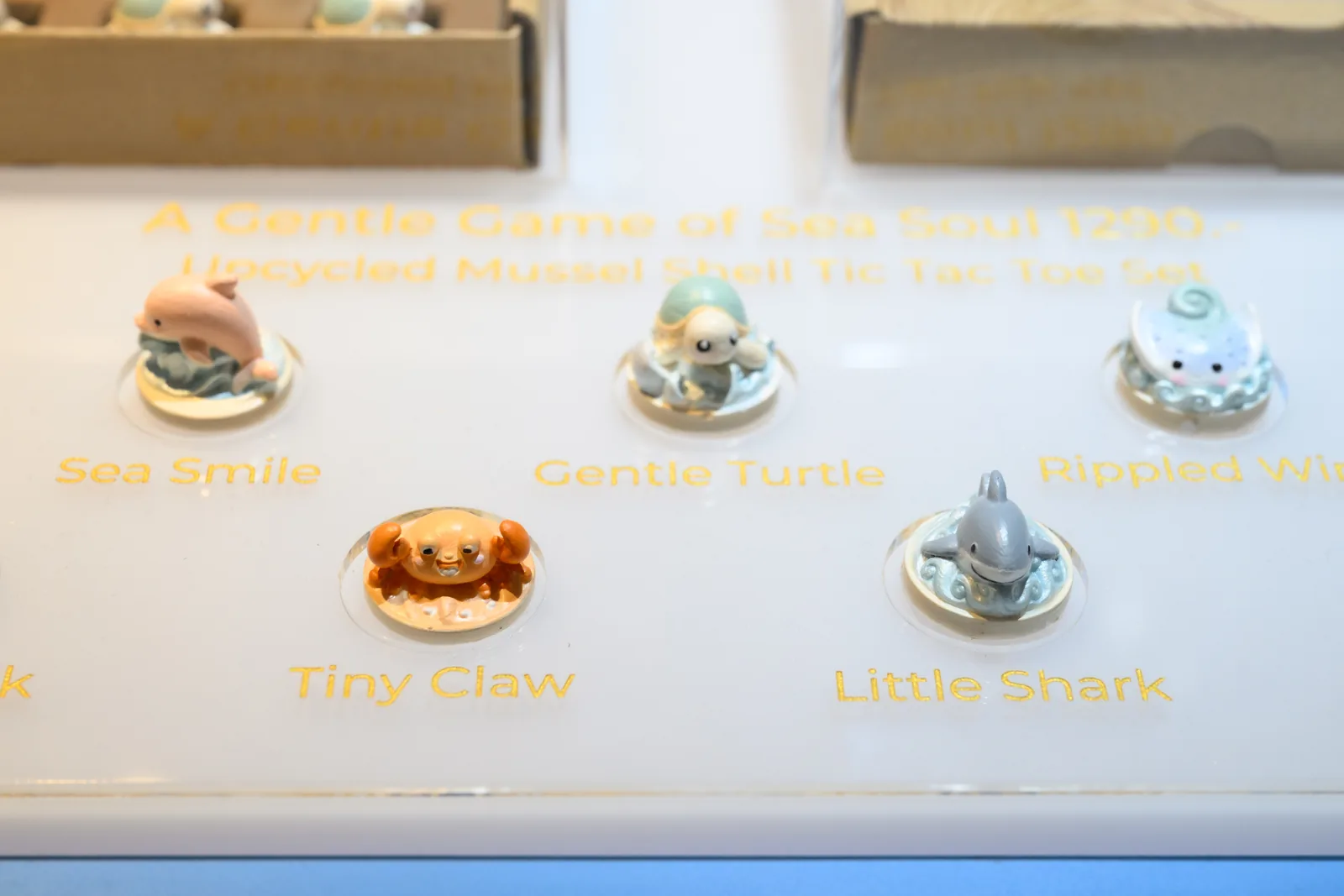 Sea Soul characters in the XO game display